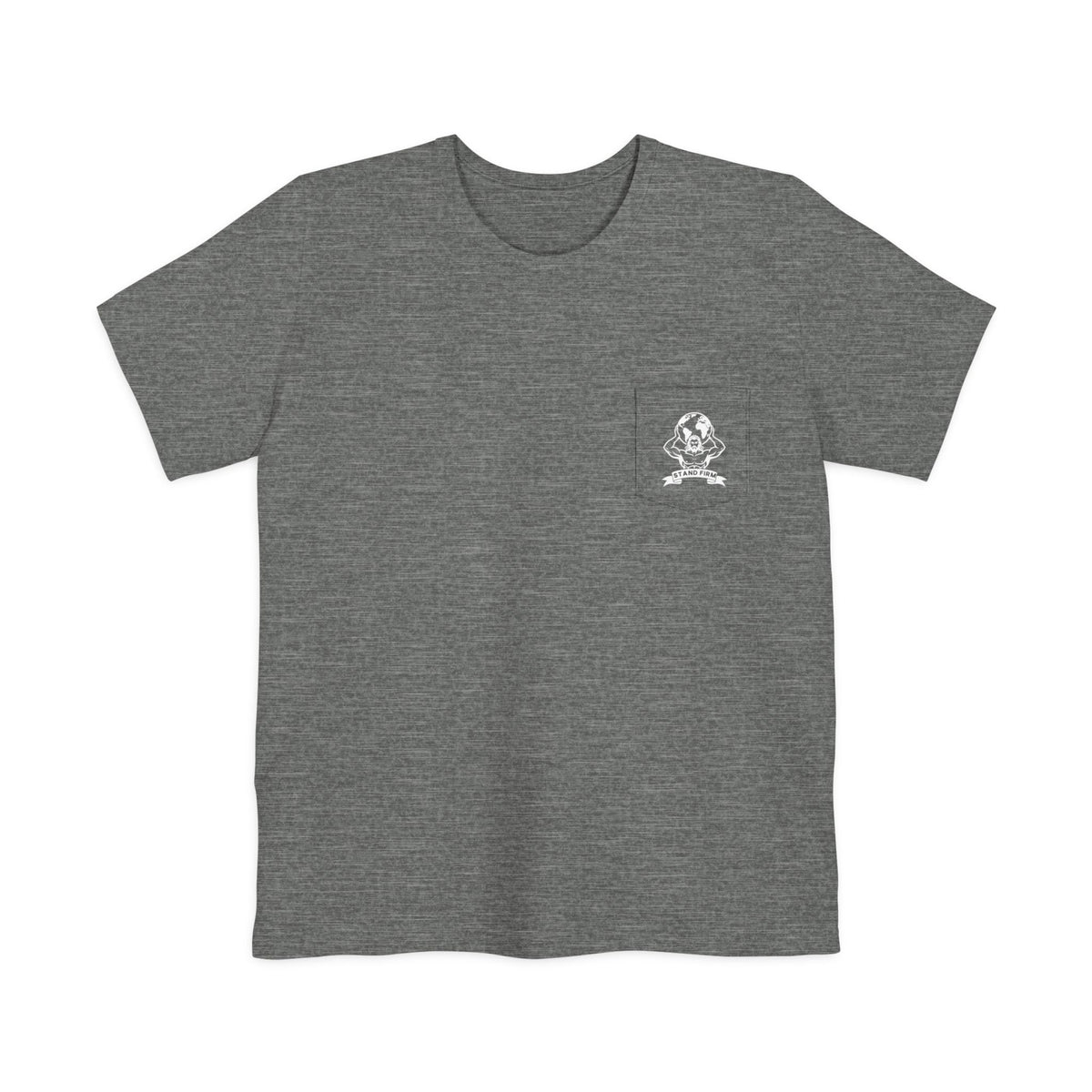 Pocket T-Shirt — Minimalist White Pocket Tee