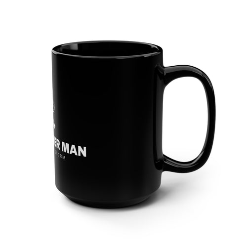 The Whether Man 15oz Black Ceramic Mug