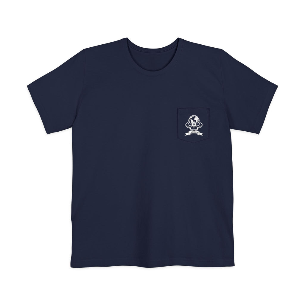 Pocket T-Shirt — Minimalist White Pocket Tee