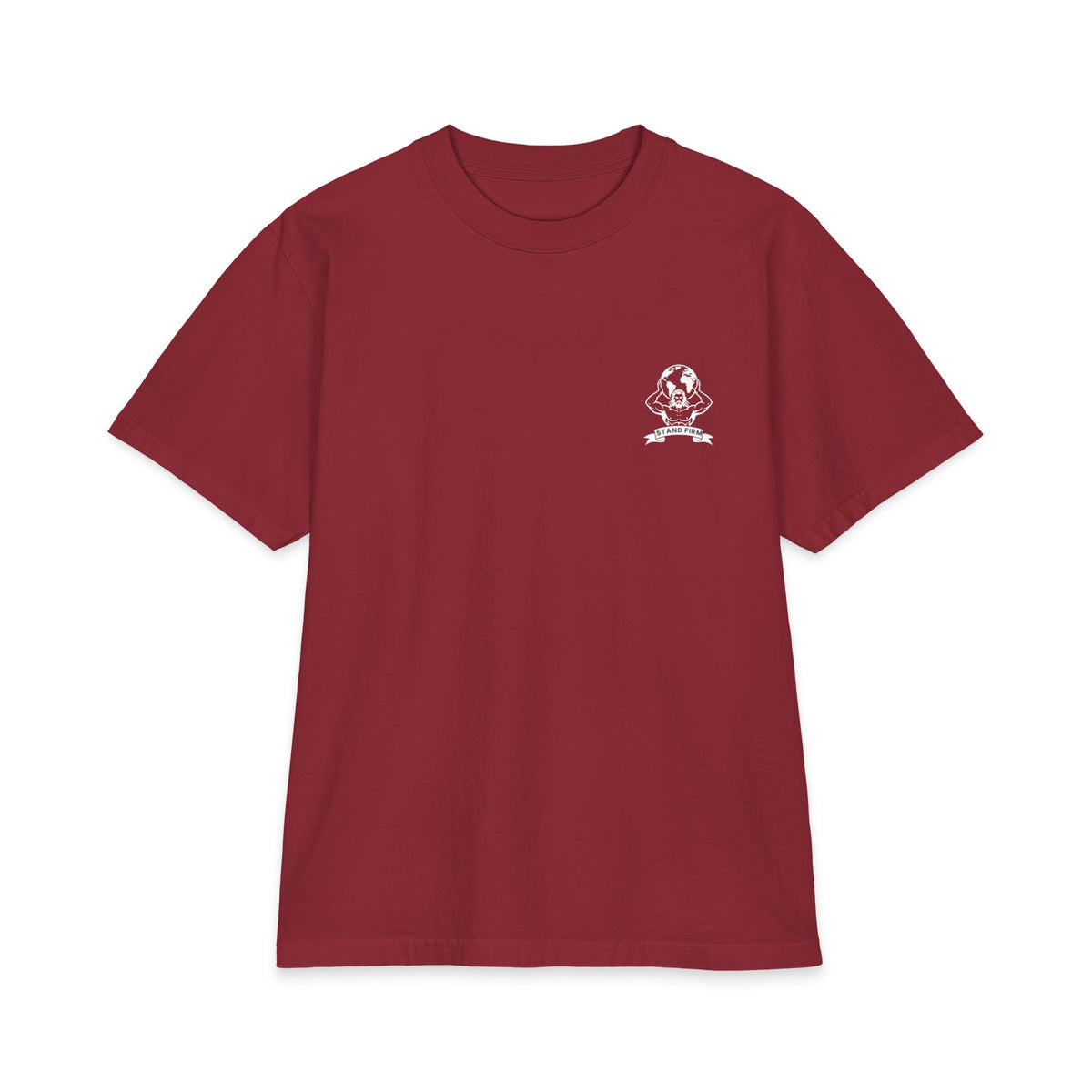 Heavyweight Short Sleeve T-Shirt — Classic Unisex Crewneck Tee