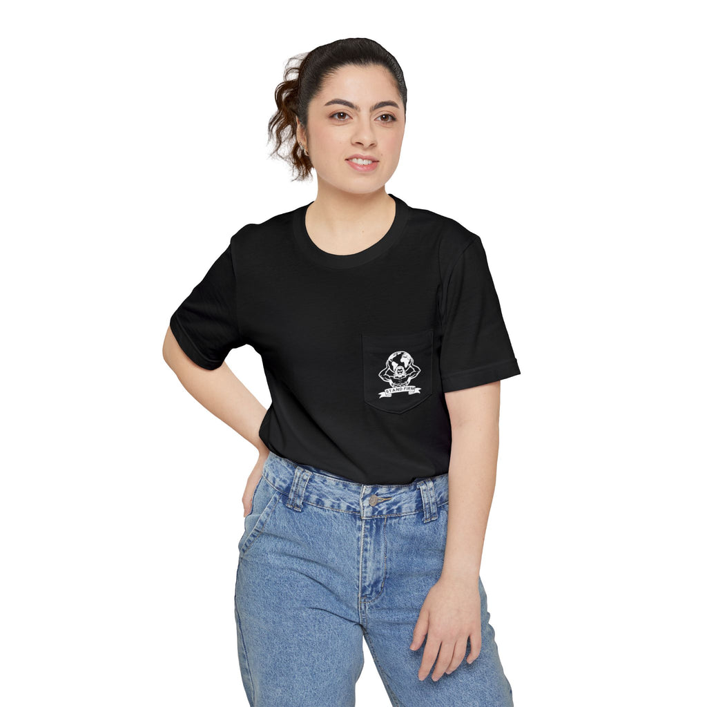 Pocket T-Shirt — Minimalist White Pocket Tee