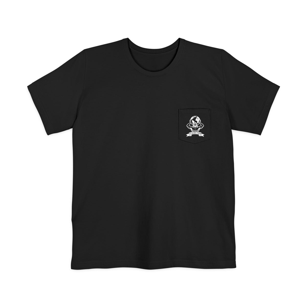 Pocket T-Shirt — Minimalist White Pocket Tee