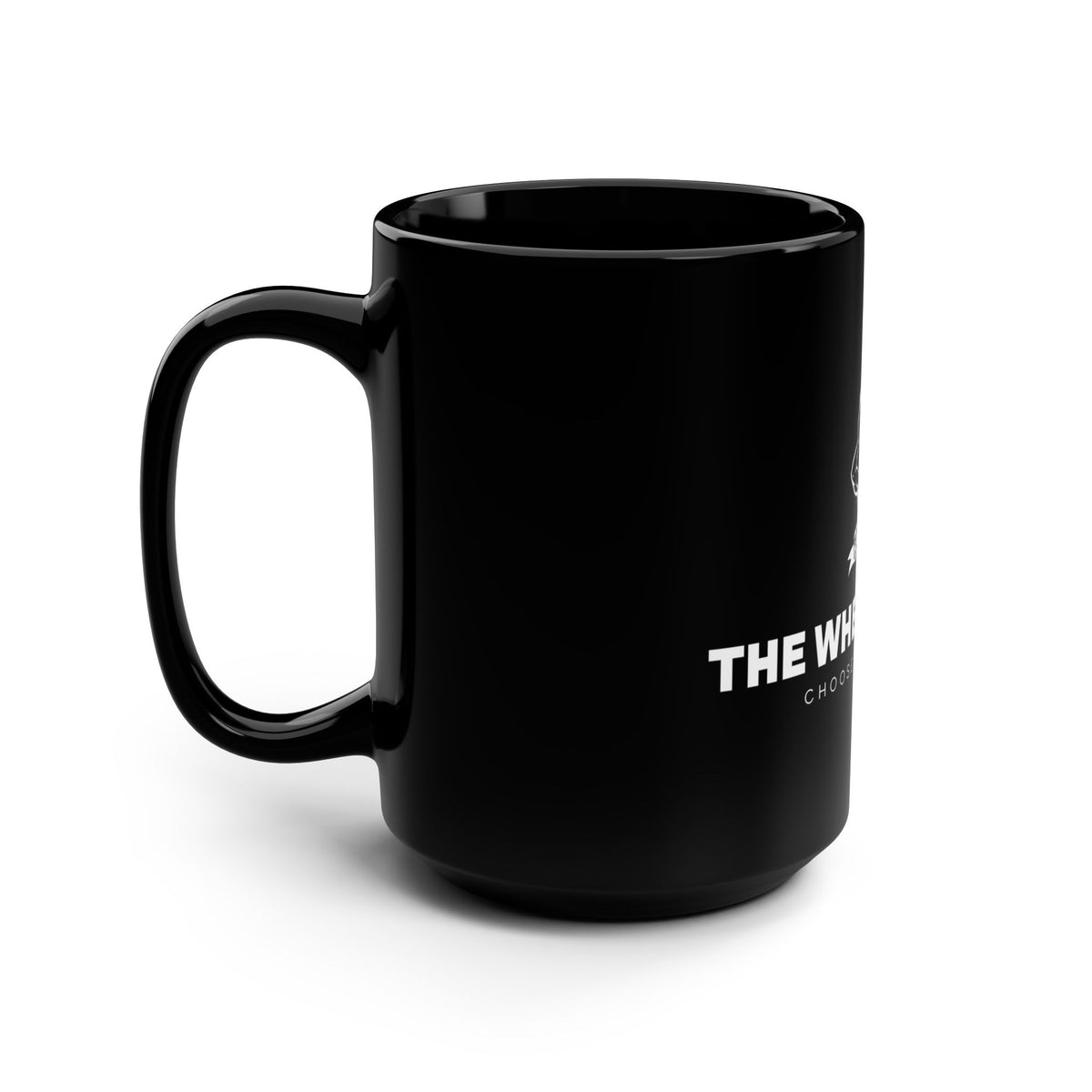 The Whether Man 15oz Black Ceramic Mug